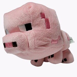 Mojang Minecraft Pig 6 inch Plush Pink Video Game Stuffed Animal Toy 2014